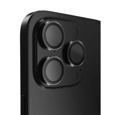 Bodyguardz Pure 3 Individual Camera Lens Protector For Iphone 16 Pro And 16 Pro Max - Black